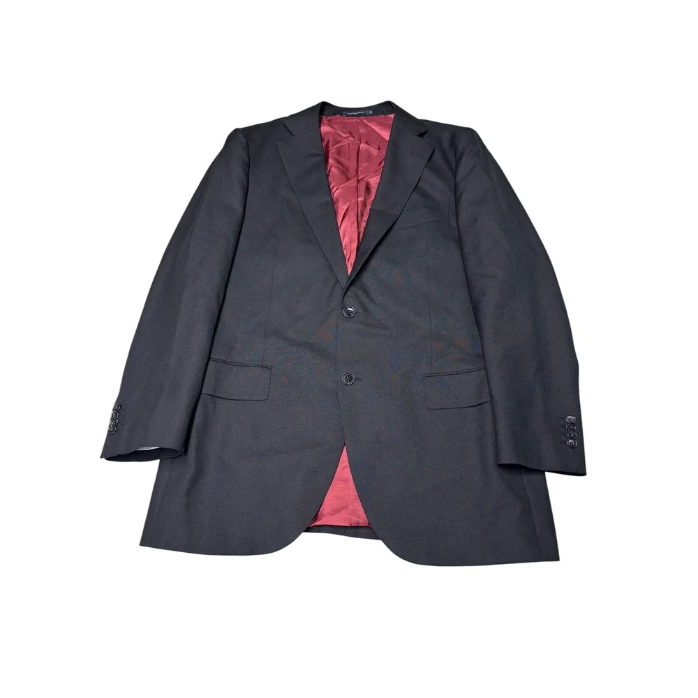 Suitsupply Mens‎ Navy Blue Dugdale Bros & Co Wool Blazer Sport Coat 2 Button 41L